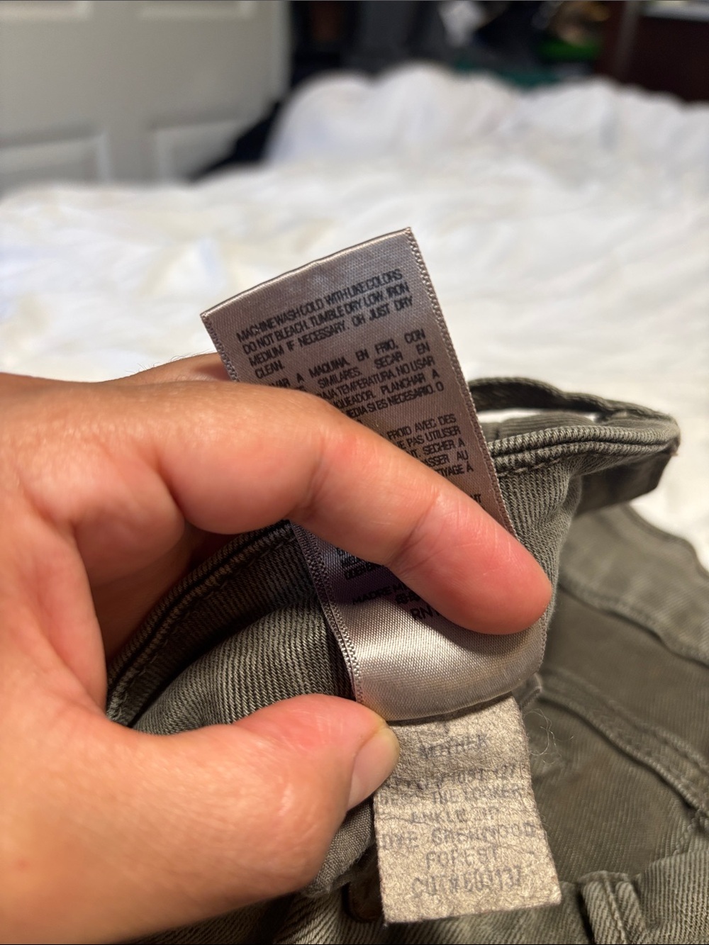 Mother Women Green Zip-Hem Jeans - Picture 8 of 12